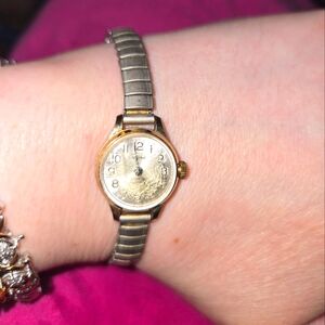 Cardinal Gold and Silver Wristwatch